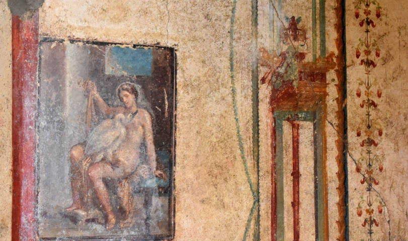 A Pompei aprono al pubblico: la domus di Leda e il cigno, le Terme e la domus degli Amorini dorati