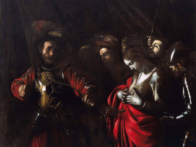 gallerie-d-italia-Caravaggio-Martirio-di-sant-orsola